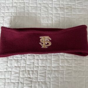 Florida State Seminoles Maroon Headband Earwarmer with Embroidered Logo
